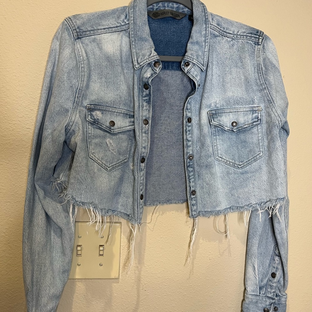 Harley Davidson Cropped Jacket